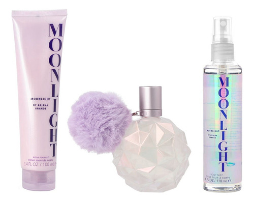 Set 3 Piezas Ariana Grande Moonlight Edp 100ml Dama