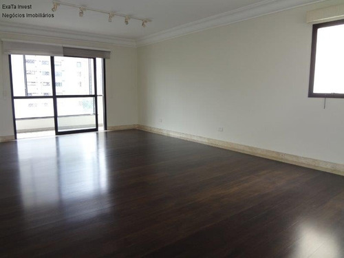Imagem 4 de 30 de Apartamento Para Venda, Moema, Apartamento Com 210,08 M2, 3 Suítes, Sendo 1 Máster Com Terraço, Closet E Banheiro Com Hidromassagem, 2 Suítes Com Banheiros Reformados, Excelentes A - Ap00038 - 321921