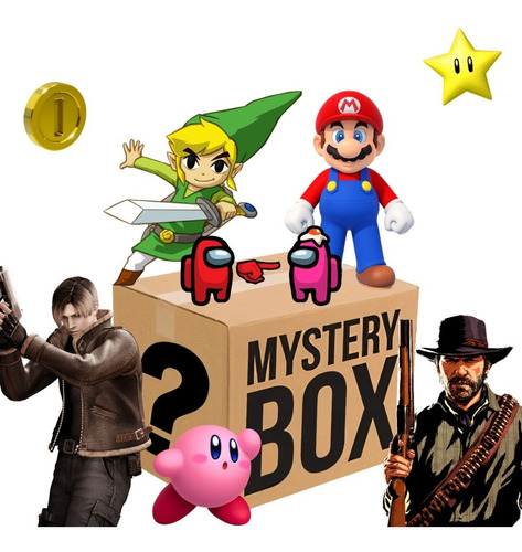 Videojuegos Mystery Box + $4,000 Pesos Contenido! Gamer