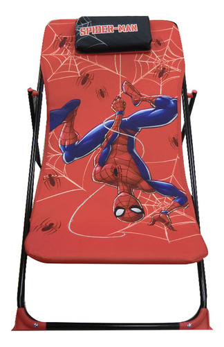 Silla Reposera Spiderman 3 Niveles Y Broche Seguridad