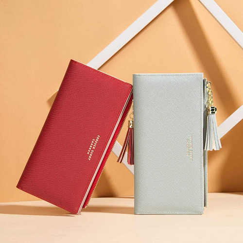 Womens Wallet Cute Elegant Long Slim Card Holder Case Min...