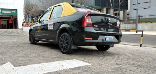 Renault Logan Gnc Nafta 1.6 Negro Taxi Licencia Caba
