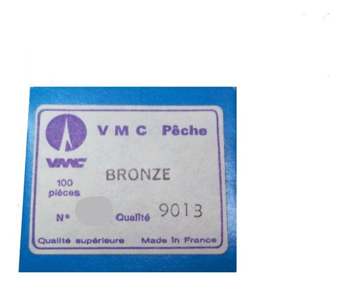 Anzuelos Vmc Modelo 9013 Bronze Paleta Para Cornalito X 100