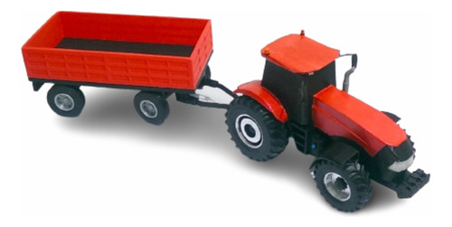 Maqueta Maquinaria Agricola Tractor Y Carro Impresion 3d