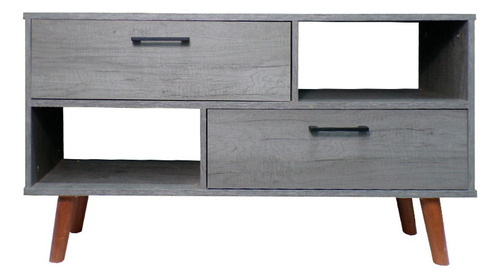 Mueble Mesa Para Tv Estilo Nordiko Vintage Minimalista Color Lombardía