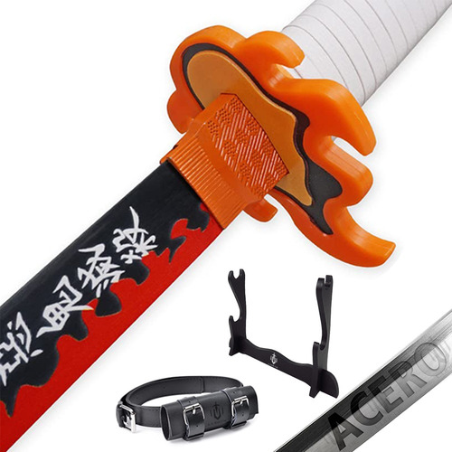 Kit Demon Slayer Katana Acero 104cm Espada Colección Color F - Kyojuro Rengoku