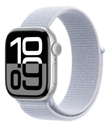 Apple Watch S10 Gps 42mm Alumnio Loop Azul Nube Color Plata Plata Correa Loop Deportiva Azul Nube Plateado