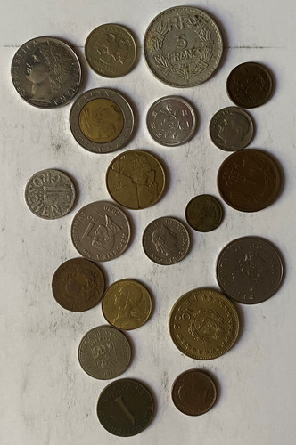 20 Monedas Bolivia Italia Austria Japón Cccp Chi Lote 912/7m