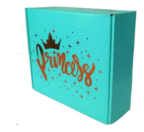  Caja Para Regalo Niña Novia Carton Grueso Princesa Corona