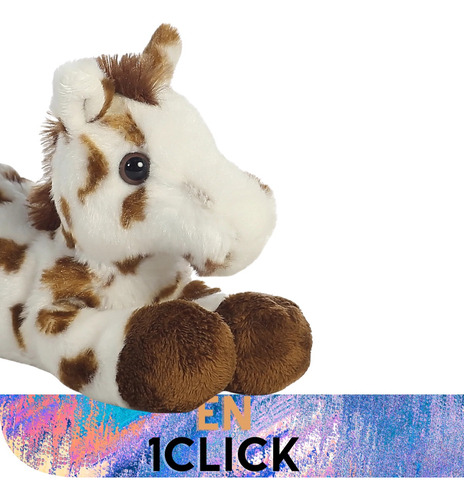 Peluches Aurora Mini Flopsie Caballo Appaloosa Blanco Gypsy Gypsy