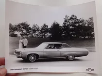 Comprar Foto Antigua Chevrolet Impala Coupe 1969 No Folleto Manual