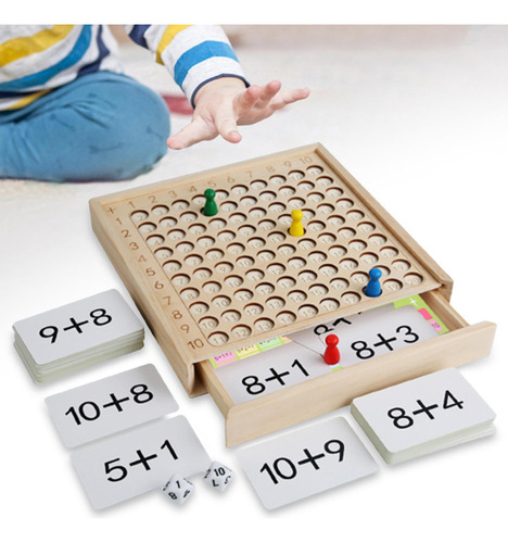 Juego De Mesa Educativo De Multiplicación Matemáticas Suma