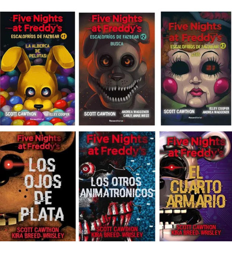 Pack Five Nights At Freddy's ( 6 Libros )