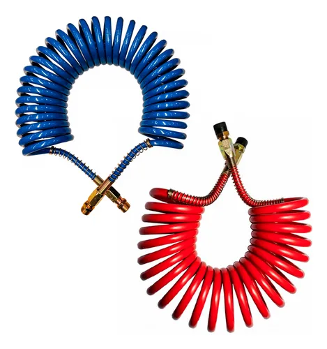 comprar Pack 2 Mangueras Espiral Rojo Y Azul Media Pulgada