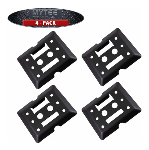 Mytee Products E-track Mini Placas De Remolque De 6 X 5 PuLG