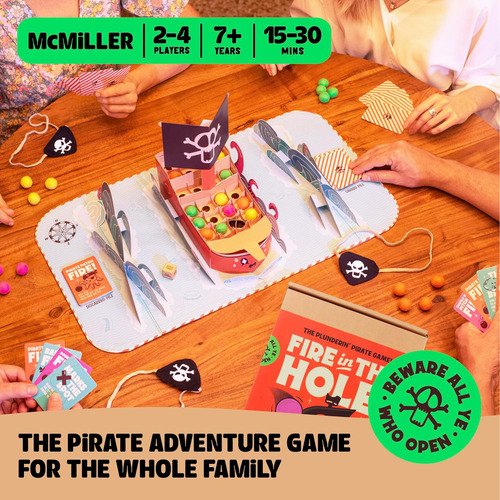 Fire In The Hole - Los Juegos De Fiesta Pirata Sin Plástico