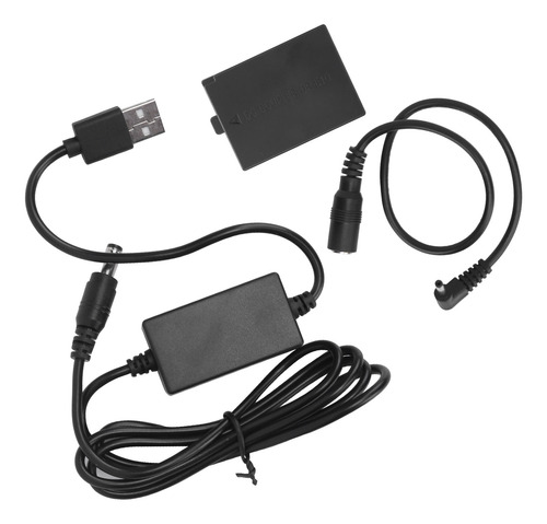 Adaptador De Corriente Acoplador Usb A E10 De Batería Fictic