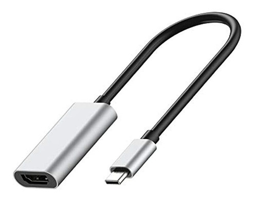 Adaptador Usb-c A Hdmi, Usb Gd De Aluminio Portátil Tipo C