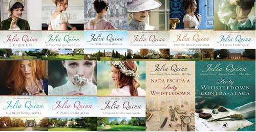 Kit 11 Livros Os Bridgertons Julia Quinn + Lady Whistledown