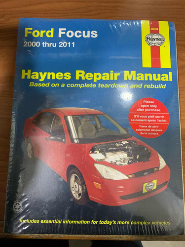 Manual De Taller Haynes Ford Focus 2000 Al 2011
