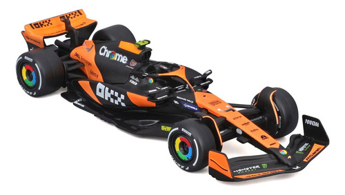 Miniatura McLaren MCL38 #4 F1 2024 Gp Miami 1:43 Bburago