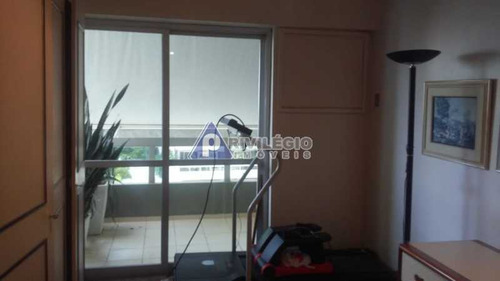 Apartamento À Venda, 3 Quartos, 1 Suíte, 3 Vagas, Leblon - Rio De Janeiro/rj - 22547