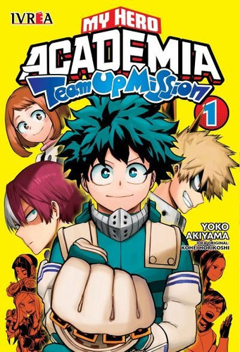 My Hero Academia: Team Up Mission 01 - Manga - Ivrea
