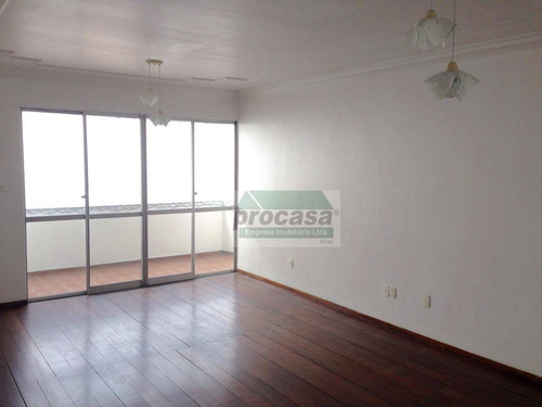 Imagem 6 de 14 de Apartamento Com 3 Dormitórios Para Alugar, 144 M² Por R$ 1.400,00/mês - Presidente Vargas - Manaus/am - Ap3088
