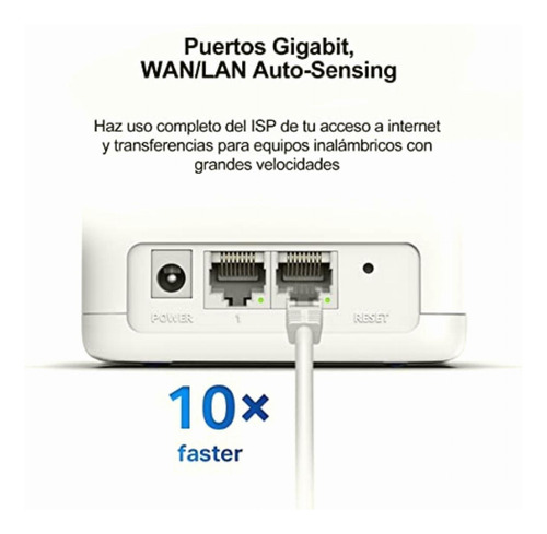 Mercusys Halo Mesh, Sistema Wifi Mesh Para Tu Hogar, Doble