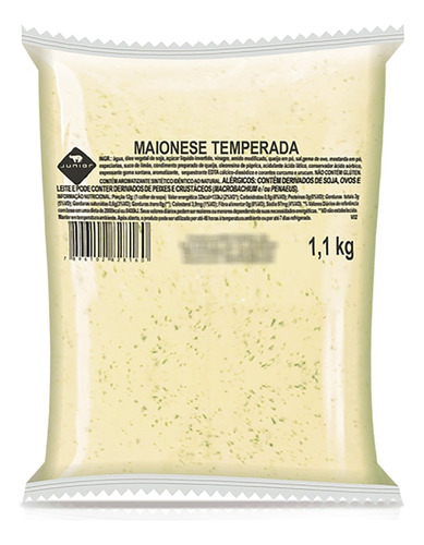 Maionese Temperada Junior Pouch 1,1kg