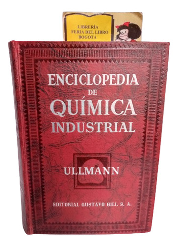 Enciclopedia De Química Industrial Ullmann - Tomo 1 - 1952