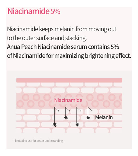Sérum Anua Peach 70% Niacinamida 30ml Iluminador E Hidratant