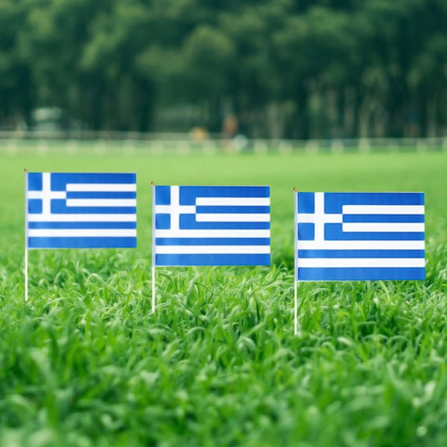 Bandera Grecia Independencia, Mxgrh-008, 100pzas, Grecia, 14 Grhandflag