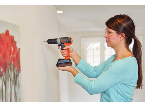 Taladro Atornillador 3/8 20v Black Decker Bcd702vab (bonus)