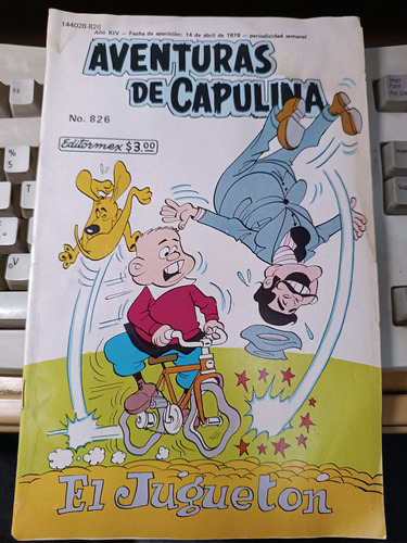 Cómic Aventuras De Capulina 826