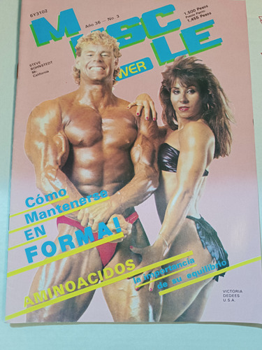 Revista Muscle Power # 3 Victoria Dedees