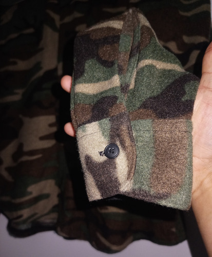 Camisa Tmmy Polo Ralph Columbi Camuflaje Franela Wrangler (Usado)