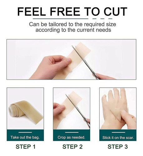 A Parche For Eliminar Cicatrices Con Cinta De Gel De