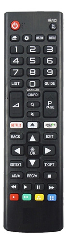 Controle Remoto Universal Para Smart Tv LG Netflix Todas