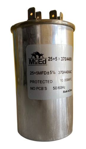 Capacitor  / Condesador Aire Acondicionado 15+5mfd