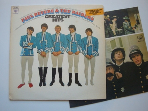 Paul Revere & The Raiders Greatest Hits Lp Vinilo Usa 67 Rk