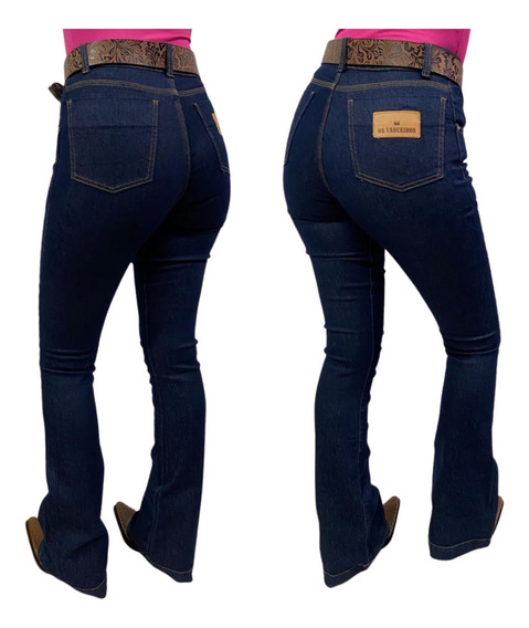 calça country feminina cos alto