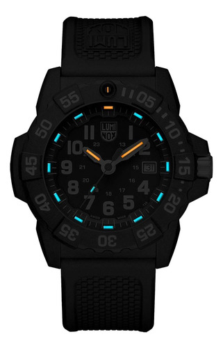 Reloj Luminox Navy Seal Para Hombre Con Esfera Negra (serie