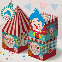 Comprar Kit Imprimible Plim Plim El Payaso, El Circo - Candy Bar 