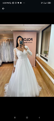 Vestido De Novia,el Precio Es Conversable 