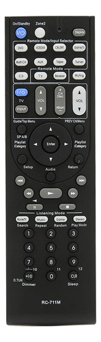 Controle Remoto De Receptor Av Compatível Com Integra Rc 711