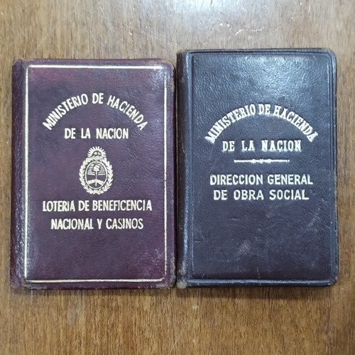 Carnets De Cuero Obra Social 1969/1963