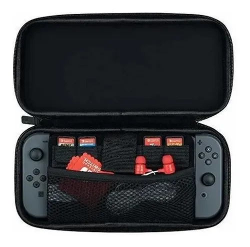 Estuche De Viaje Pdp Pikachu Escala De Grises Nintendo Swith