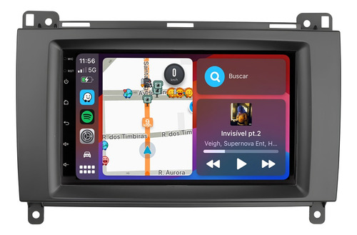 Multimidia B200 2013/2018 Android 13 Carplay 2gb 64gb 7p