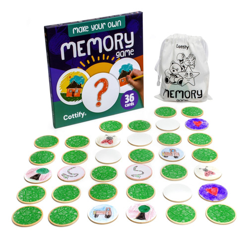 Crea Tu Propio Juego De Memoria Kit De Arte Y Manualidades D